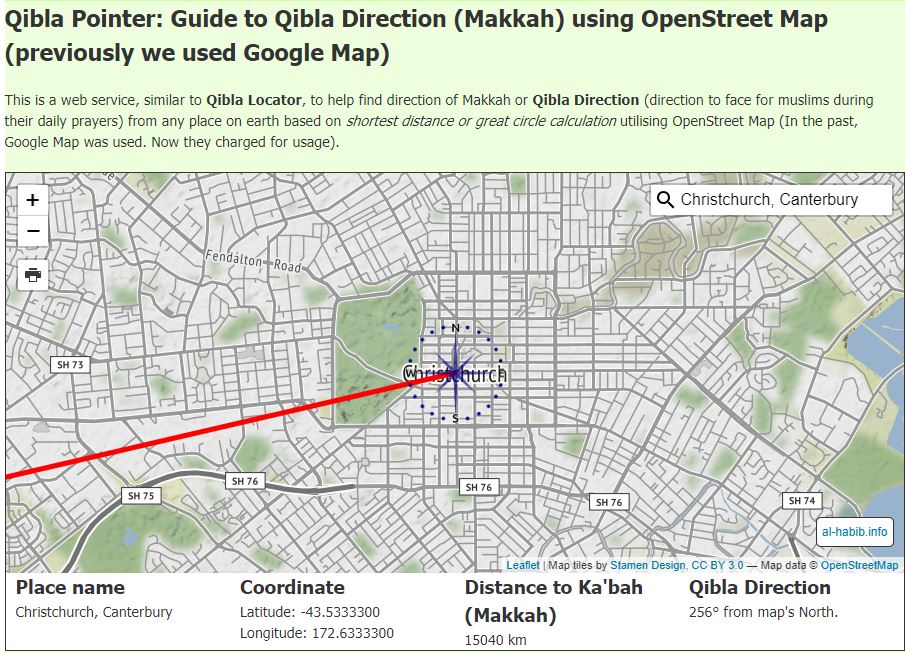 Which Way to Mecca? – The GIS Blog